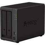 Synology - DS723+ - Netwerkopslag - Zwart - 8TB (2x 4TB)