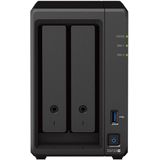 Synology - DS723+ - Netwerkopslag - Zwart - 8TB (2x 4TB)