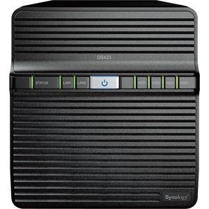 Synology - DS423 - NAS - RAID - Western Digital RED 16TB (4x 4TB)