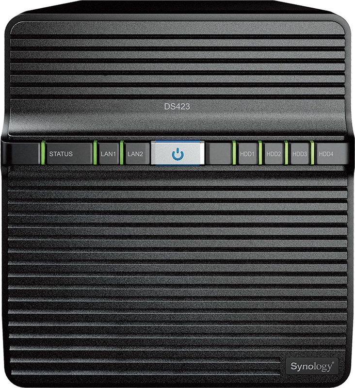Synology - DS423 - NAS - RAID - Western Digital RED 32TB (4x 8TB)