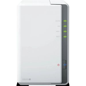 Synology DS223j - NAS - 8TB (2x 4TB) - Zwart
