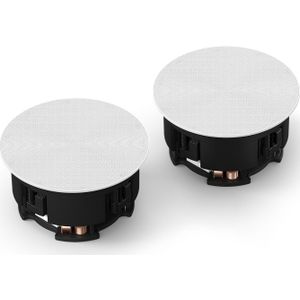 Sonos - In-Ceiling by Sonance - Inbouw Luidspreker Set - Wit - Materiaal: Bekabeld