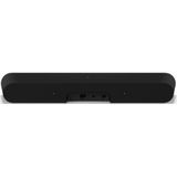 Sonos Ray Soundbar – Einzigartig kompakte All-in-One-Soundbar mit Blockbuster-Sound für Filme, Spiele und WLAN-Musikstreaming – Kompatibel App und Apple AirPlay – In Schwarz