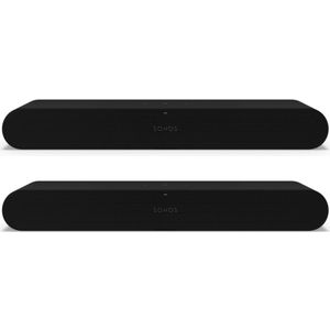Sonos Ray, Black, Wired & Wireless, 802.11b, 802.11g, Wi-Fi 4 (802.11n), 2.4 GHz, 100-240 V, 50 - 60 Hz