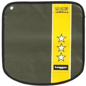 Tagger Messenger Flap Crew - Triple Star ARGR 5001-603301-ARGR Unisex - Messenger Bags voor volwassenen, 35 x 27 x 13 cm (B x H x D), Groen Argr 01