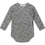 Snoozebaby - Romper - Lange Mouwen - V-hals - Katoen - All Over Print
