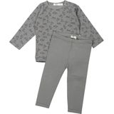 Snoozebaby - Pyjama - Cloudy Grey - Katoen