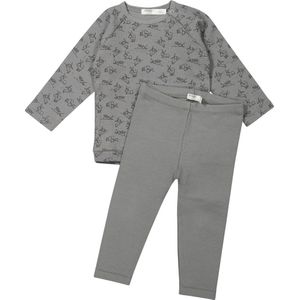 Snoozebaby - Pyjama - Cloudy Grey - Katoen