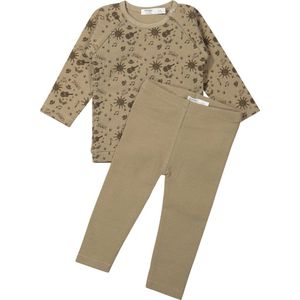 Snoozebaby - Pyjama - Hazel Brown - Biologisch Katoen