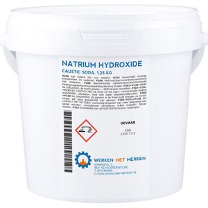 Caustic Soda - Pot - 1,25KG - Ontstopper - Natrium Hydroxide