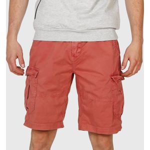 Brunotti - Caldo-N Walk - Korte Broek - Dusty Red - Cotton Twill