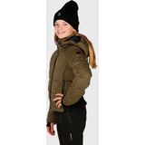 Brunotti Firecrown Ski/snowboard Jas Meisjes Donkergroen 140