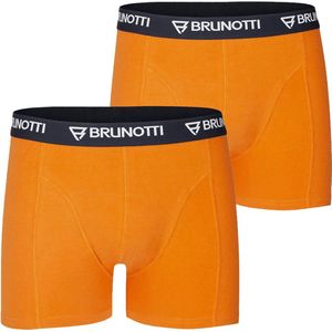 Onderbroek Brunotti Men Sido 2-Pack Rusty Orange Rusty Orange