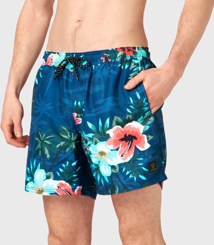 Brunotti - CrunECO-AO-N - Zwemshort - Blauw - Gemaakt van Gerecycled Materiaal