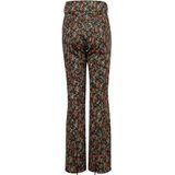 Brunotti - Sunpeaky-flower - Softshellpant - Bruin - Skibroek Meiden
