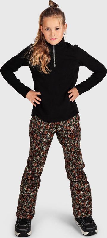 Brunotti - Sunpeaky-flower - Softshellpant - Bruin - Skibroek Meiden
