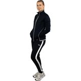 Sjeng Sports Suri  Sporttop - Maat S  - Vrouwen - blauw/wit