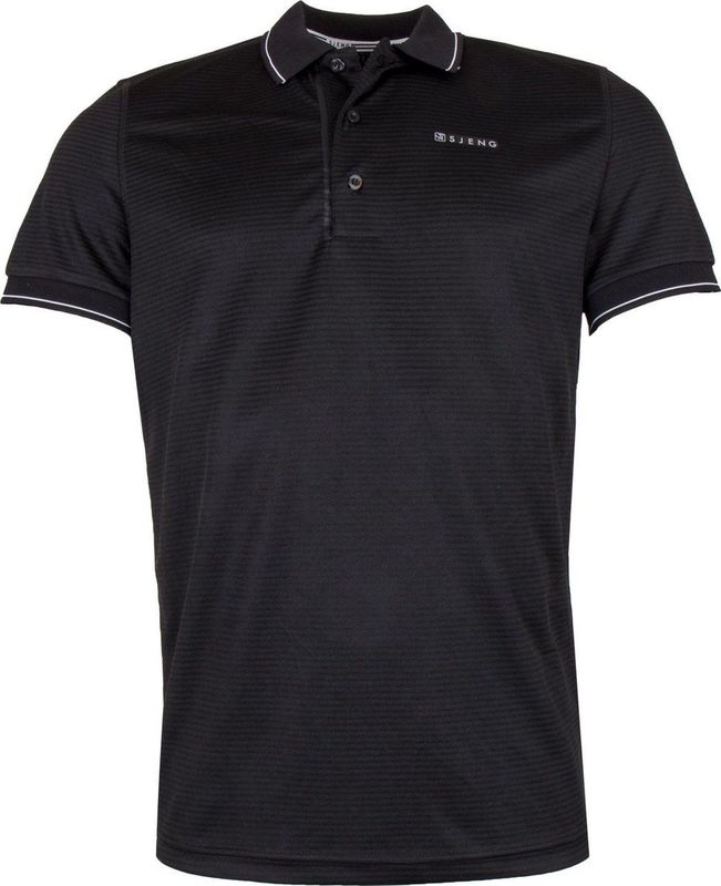 Sjeng Sports - Grand - Tennispolo - Zwart