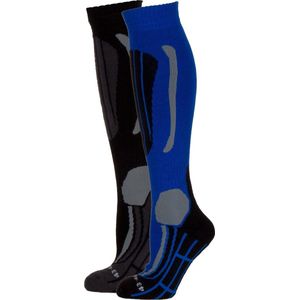 Falcon Victor 2-Pack skisokken zwart