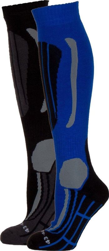 Falcon Victor 2-Pack skisokken zwart