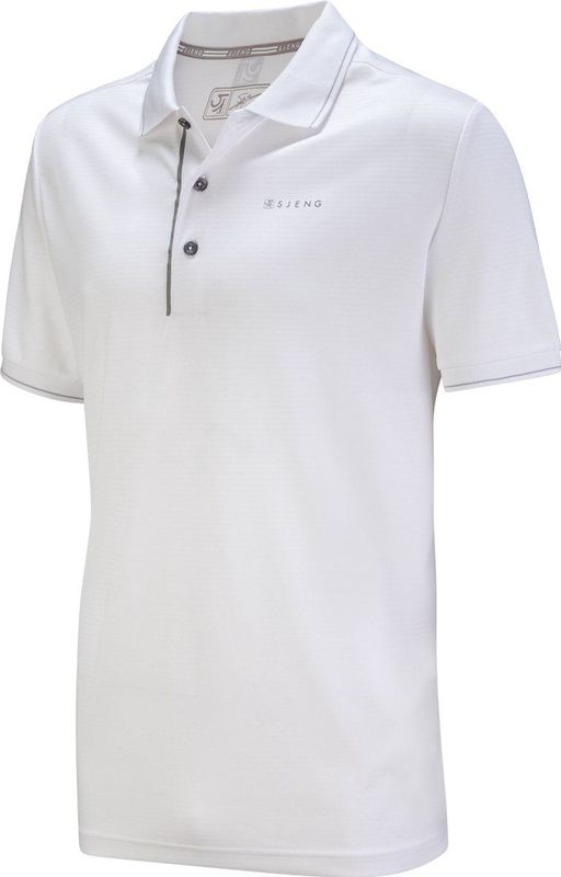 Sjeng Sports Grand Herenpolo Wit