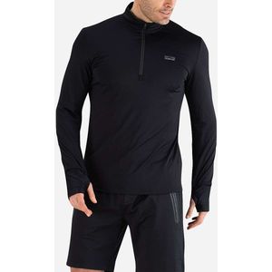 Sjeng Sports - Stormy - Running Shirt - Heren - Lange Mouwen - Microfleece