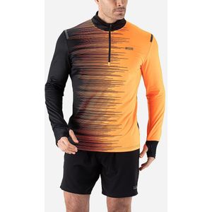 Sjeng Sports - Stormy Top - Lange Mouw - Oranje - Heren