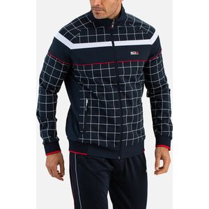 Sjeng sports ilai trainingsjack in de kleur marine.