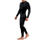 Thermobroek - Zwart - 65% Polyamide, 25% Polyester, 10% Elastaan
