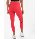 Sjeng Sports - Shiva Legging - Rood - Multistretch - Met Siliconen Streep