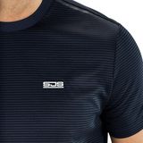 Sjeng Sports - Tex - Tennisshirt - Donkerblauw - Lichtgewicht en Ademend