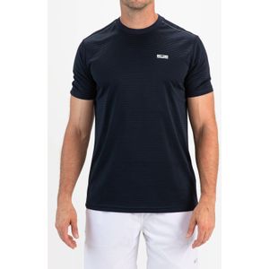 Sjeng Sports - Tex - Tennisshirt - Donkerblauw - Lichtgewicht en Ademend