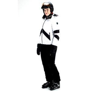 Falcon Ski-jack Bettine Wit/Zwart