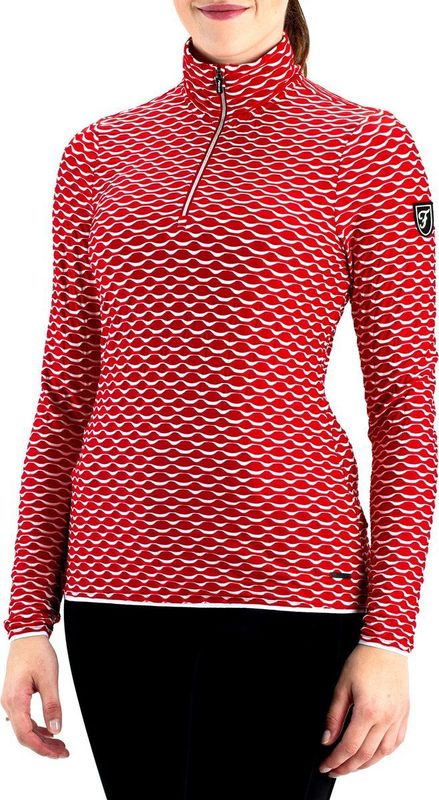 Falcon Flashlight Skipully - Wintersportpully Voor Dames - Zip - Coccinella