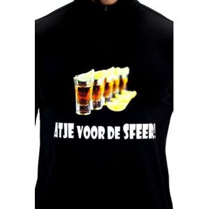 FALCON - partypully atjevoordesfeer - Pully ski heren - Zwart-Multicolour