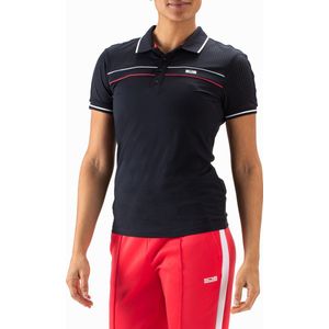Sjeng Sports Hira Tennis Polo Dames Donkerblauw S