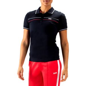 Sjeng Sports Hira tennis polo dames donkerblauw