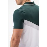 Sjeng Sports Coster Tennis Polo Heren Groen dessin