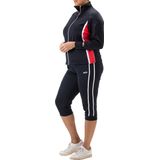 Sjeng Sports Feyza Plus Jack - Trainingsjack - Blauw - Dames