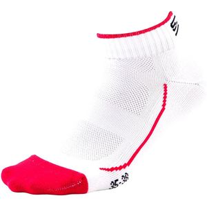 Sjeng Sports Sportsokken - set van 2 Wit/Rood