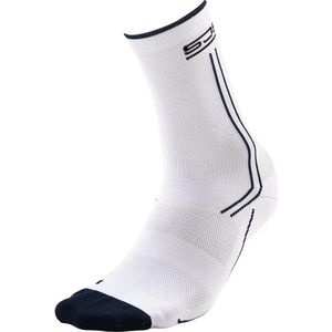 Sjeng Sports Sportsokken - set van 2 Wit/Zwart