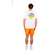 FALCON - laguna - Shirt strand heren - Wit-Multicolour