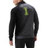 Sjeng Sports Taco Trainingsjas Heren Running Zwart dessin