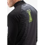 Sjeng Sports Taco Trainingsjas Heren Running Zwart dessin