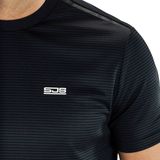 Sjeng Sports - tex Tennis T-shirt - Zwart - Korte Mouw - Heren
