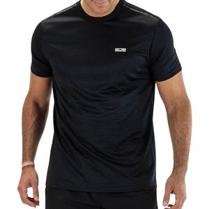 Sjeng Sports - tex Tennis T-shirt - Zwart - Korte Mouw - Heren