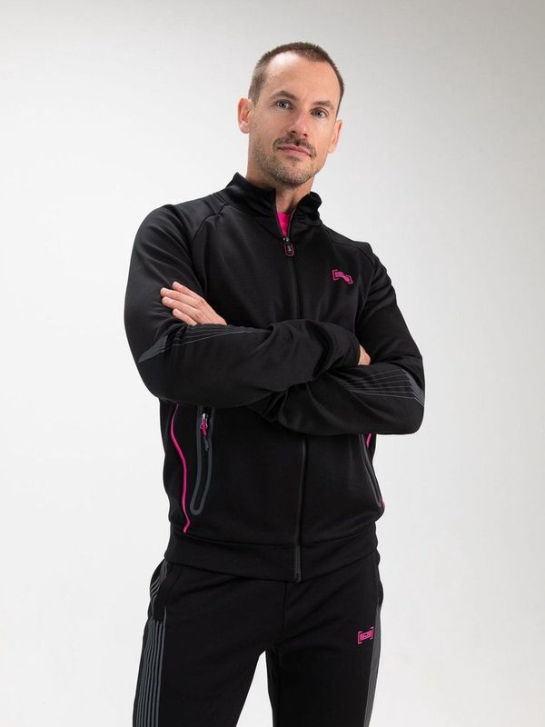 Sjeng Sports - Oran - Trainingsjack - Zwart - Powerstretch