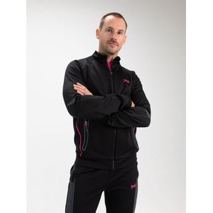 Sjeng Sports - Oran - Trainingsjack - Zwart - Powerstretch