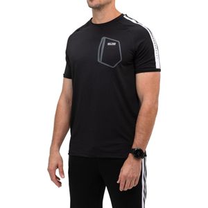 SJENG SPORTS - sinclair - T-shirt training km heren - Zwart-Multicolour