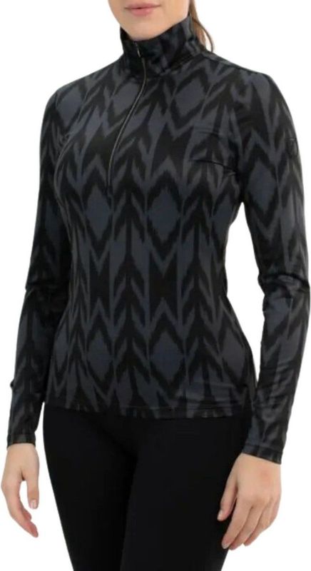 Falcon Pasqualina Ski Pully Dames Zwart dessin